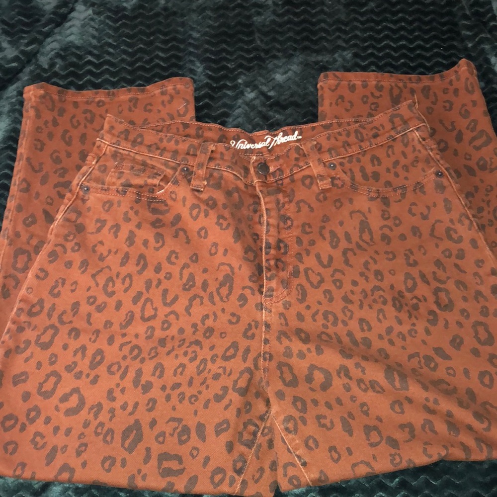 Cheetah Print Jean- Universal Thread (Target)